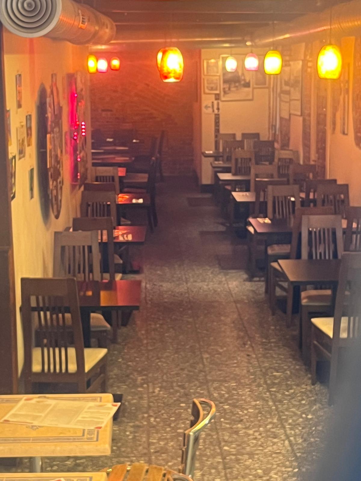 Interior del restaurante